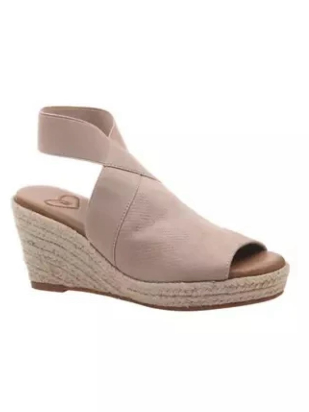 Madeline Women's Neutral Espadrille Wedge Sandal - Beige Summer Wedge Beach
